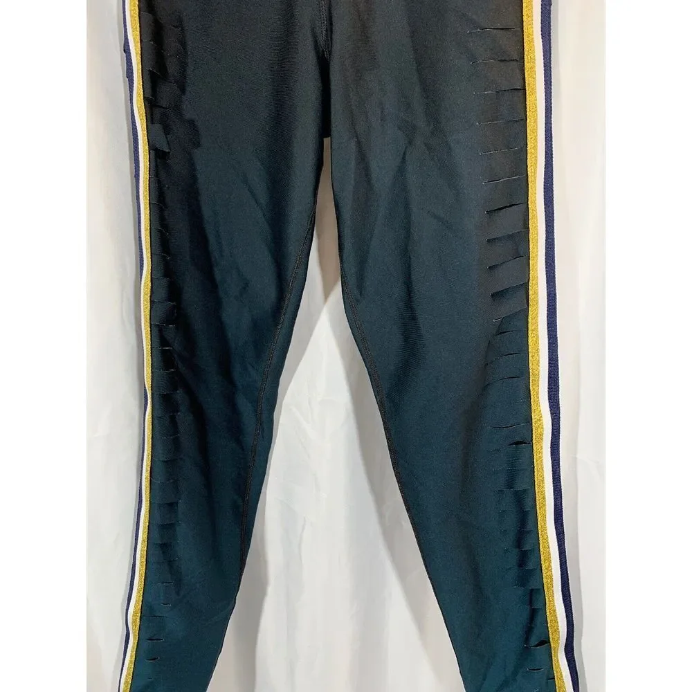 EUC UltraCor Ultra Silk Slash Collegiate Legging in Gradient Teal [SZ XS ] #2368